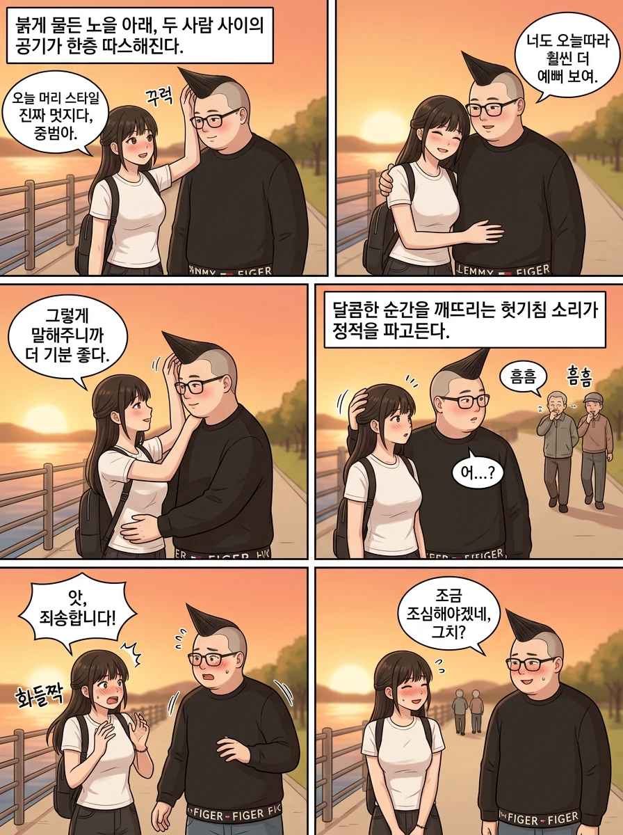 A Pink Spark by the Han River